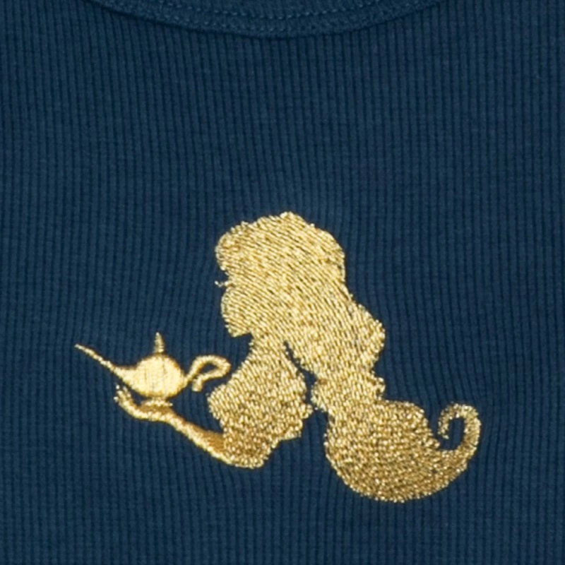 Jasmine Ribbed Tank Top For Adults, Aladdin - Image 2