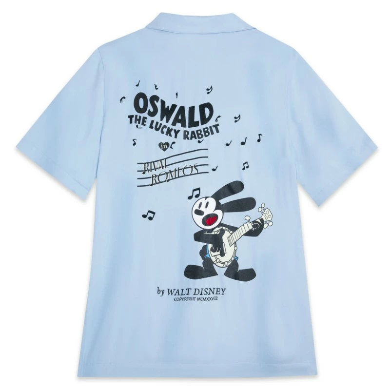 Oswald The Lucky Rabbit Woven Shirt For Women - Disney100 - Image 4