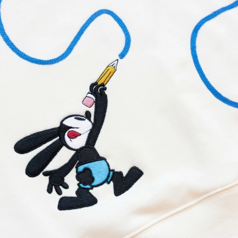 Oswald The Lucky Rabbit Sweatshirt For Women - Disney100 - Image 3