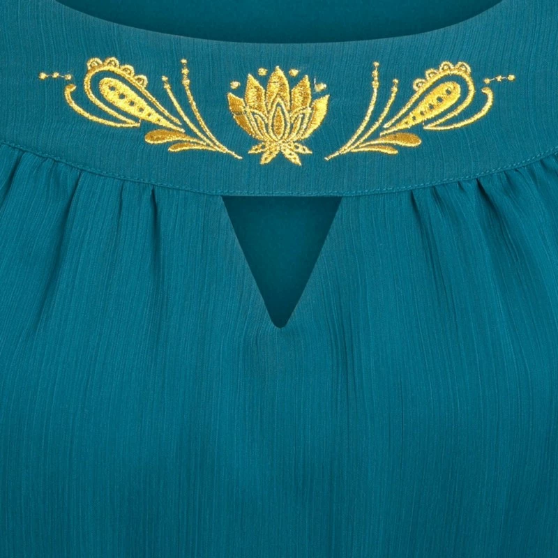 Jasmine Dress For Adults, Aladdin - Image 2