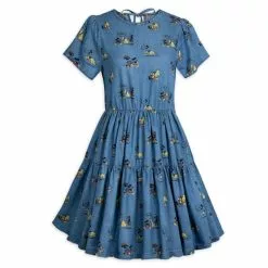 Mickey And Friends Chambray Dress For Adults