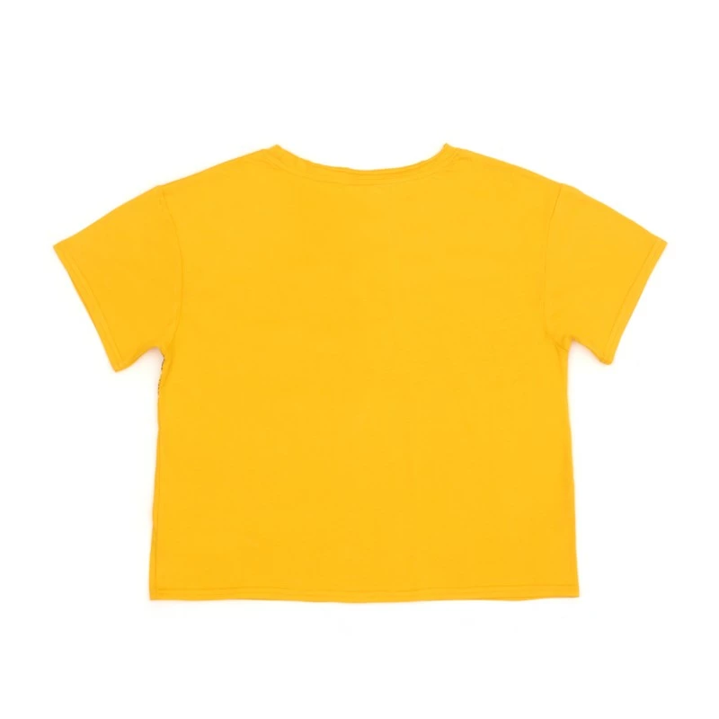 Stitch Yellow T-Shirt For Adults - Image 2