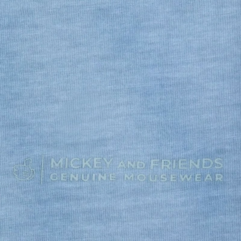 Blue Mickey Mouse Genuine Mousewear T-Shirt For Adults - Image 3