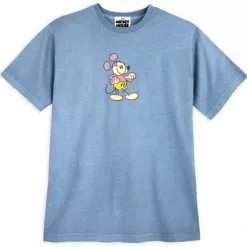 Blue Mickey Mouse Genuine Mousewear T-Shirt For Adults