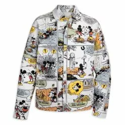 Mickey Mouse And Friends Denim Jacket For Adults