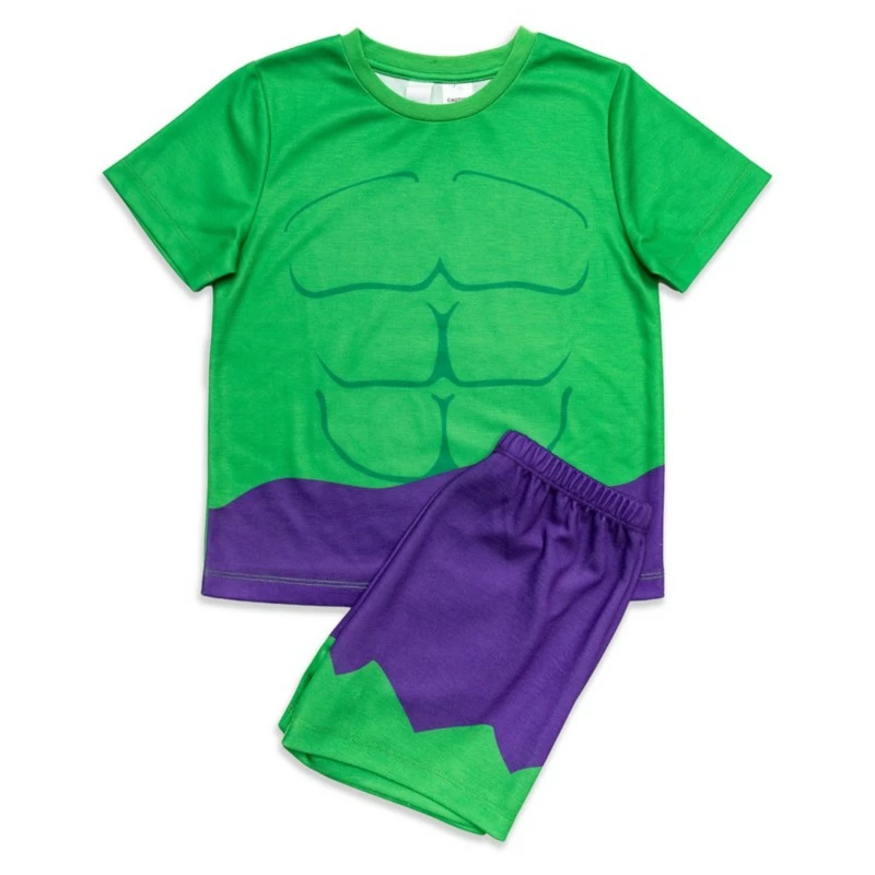 Hulk Short Sleeve Pyjamas Set For Kids - Image 2