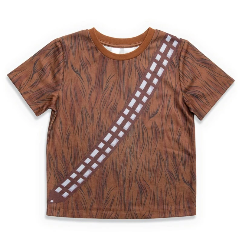 Chewbacca Short Sleeve Pyjamas Set For Kids, Star Wars - Image 2