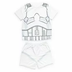 Stormtrooper Short Sleeve Pyjamas Set For Kids, Star Wars