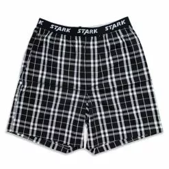 Stark Industries Sleep Shorts For Adults, Marvel's Iron Man