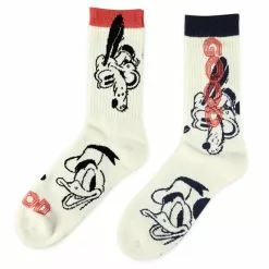 Mickey Mouse And Friends Vintage Sock Set For Adults