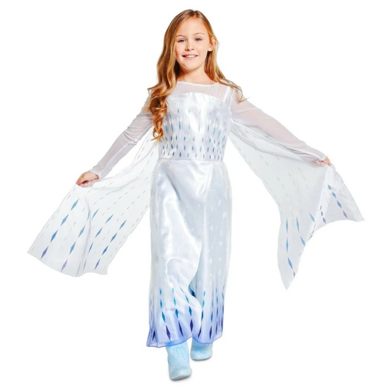 Elsa Snow Queen Costume For Kids, Frozen - Image 2
