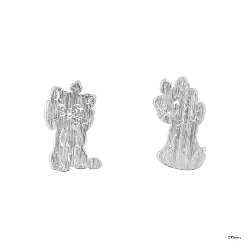 Disney Earring Marie, Silver - Image 5