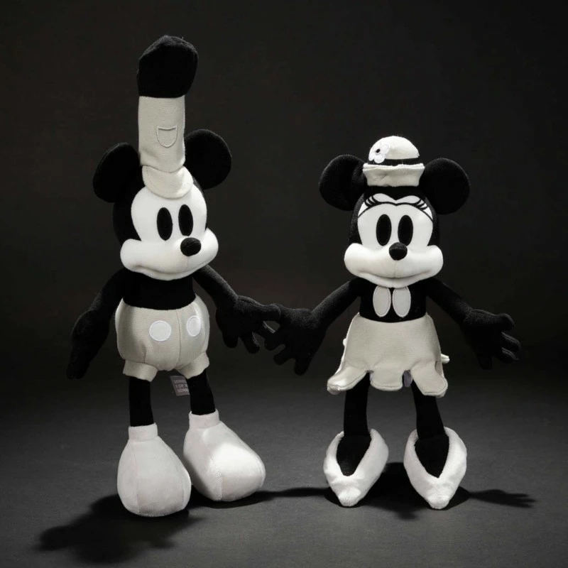 Mickey And Minnie Mouse Steamboat Willie Plush Set - Disney100 - Image 2