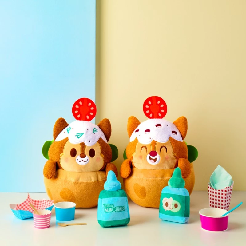 Dale Falafel Pita Pocket Disney Munchlings Plush, Street Food - Image 2