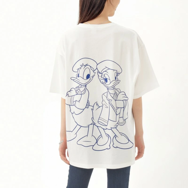 Donald & Daisy Duck Short Sleeve T-Shirt For Adults - Image 2