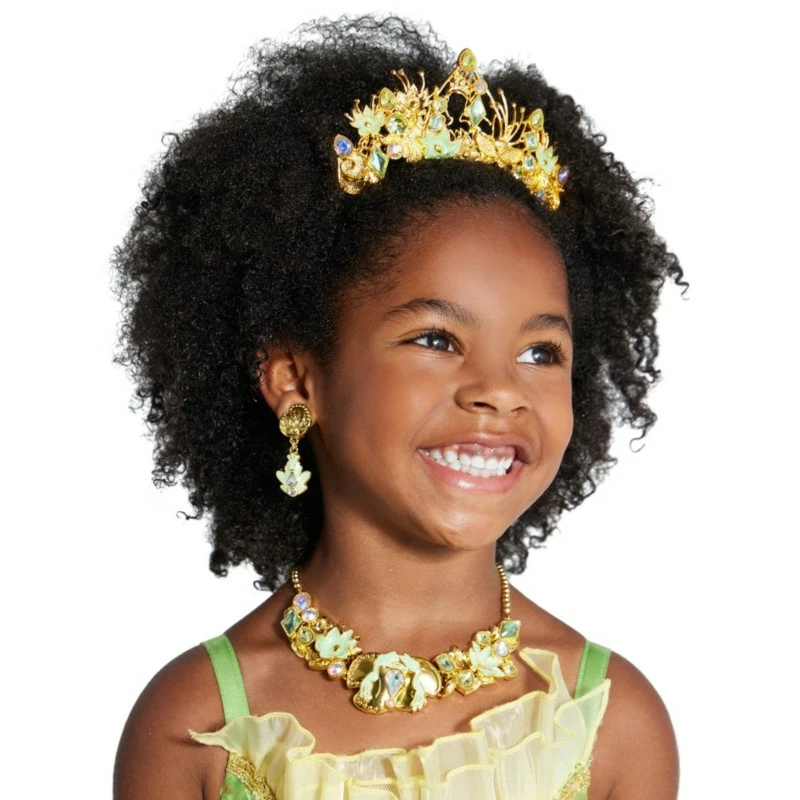 Tiana Costume Jewellery Set For Kids, The Princess And The Frog - Image 2