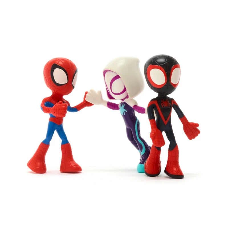 Spidey And His Amazing Friends Flexible Figures Set - Image 2