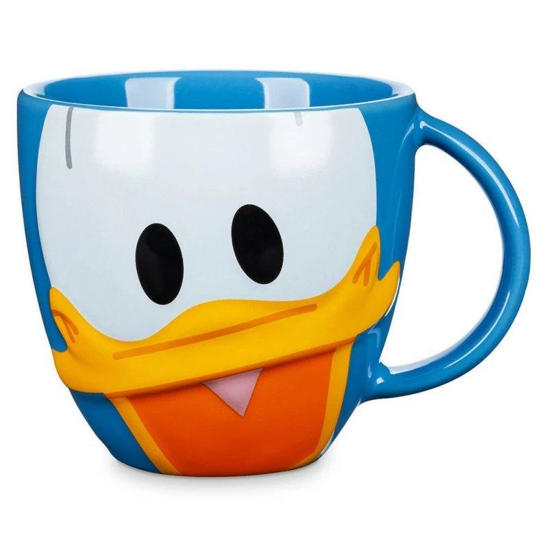 Disney Parks Mouseware Donald Face 3D Ceramic Mug