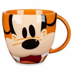 Disney Parks Mouseware Goofy Face 3D Ceramic Mug