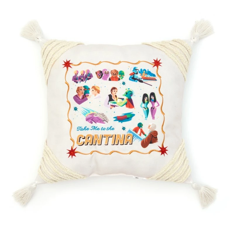 Star Wars: Under The Twin Suns Cushion By Jeff Granito