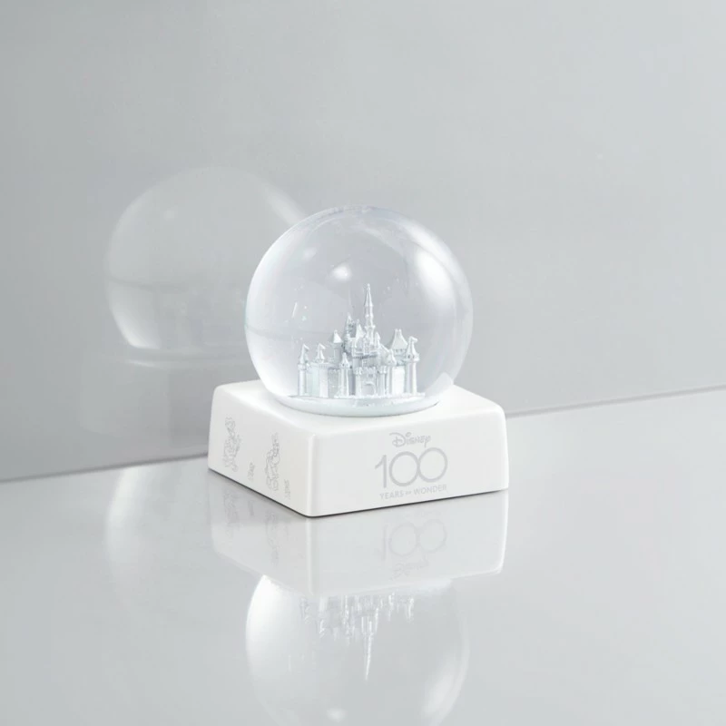 Disneyland Resort Sleeping Beauty Castle Disney100 Celebration Snow Globe - Image 2