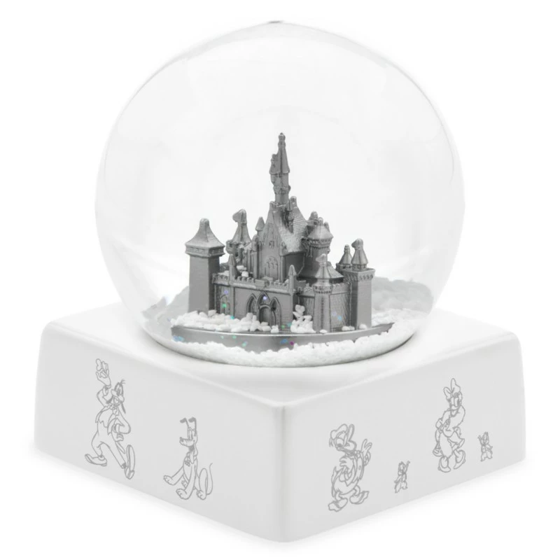 Disneyland Resort Sleeping Beauty Castle Disney100 Celebration Snow Globe - Image 4