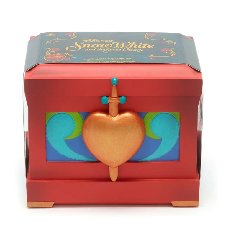 Poisoned Apple Ornament In Heart Box, Snow White And The Seven Dwarfs - Image 3