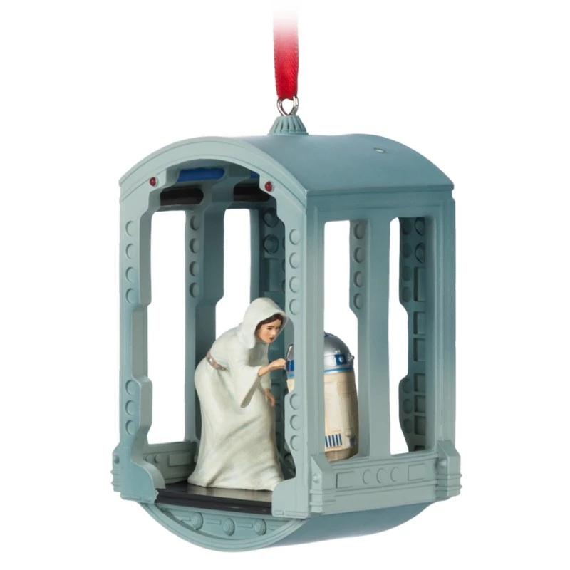 Princess Leia And R2-D2 Hanging Ornament, Star Wars - Image 3
