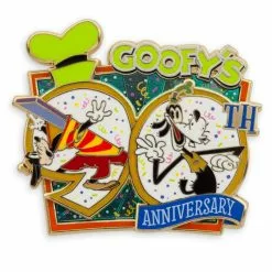 Goofy 90th Anniversary Pin