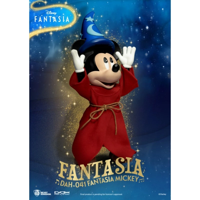 Disney Classic Mickey Fantasia Figurine, Beast Kingdom - Image 3